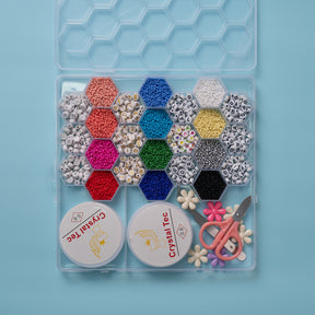 Assorted bead boxes