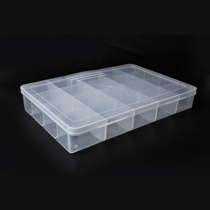 علب خرز فارغة Plastic Grid Box Storage Organizer