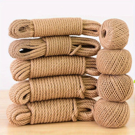 حبل ليف طبيعي Natural Jute Hemp Rope