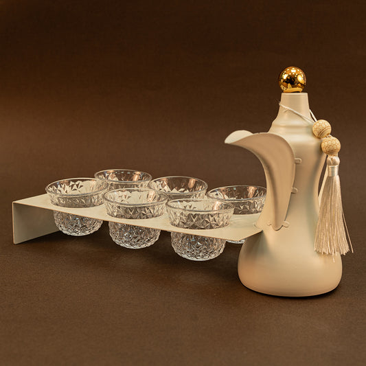 زينة رمضان ( دلة قهوة مع فناجين )