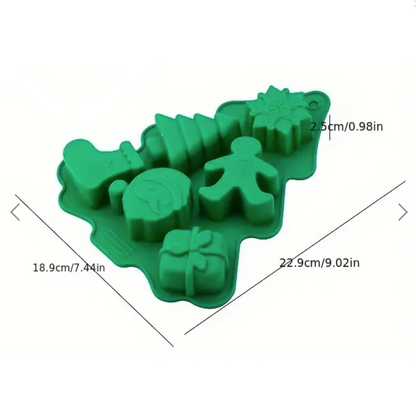 قالب سيليكون كريسماس اشكال  Christmas Silicone Mold #-1A