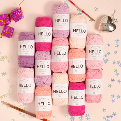 صوف هالو القطني Hello Cotton Yarn 25g