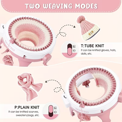 ماكينة نول صوف يدوية Sentro Hand Knitting Machine Kit