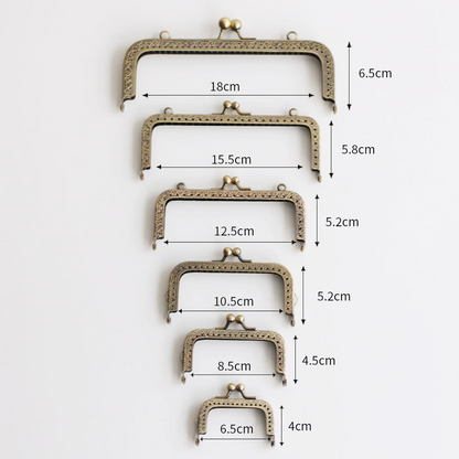 تسكيرات شنط (مدور - مربع) Metal Handbag Frame