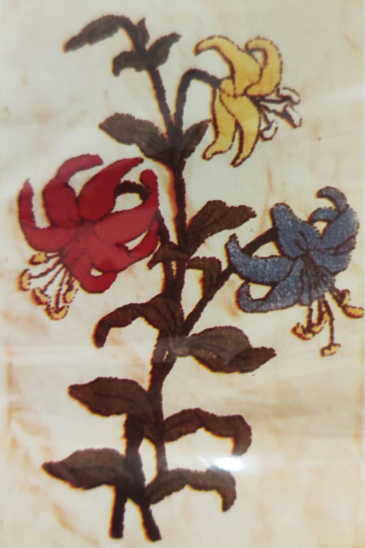 ايتامين مرسوم ورد زمبق