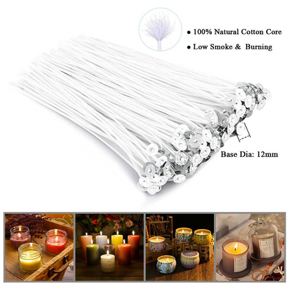 فتايل شمع (فتيلة ) Candle Wicks for Candle Making