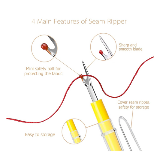 فتاقة بلاستيك حجم صغير Seam Ripper