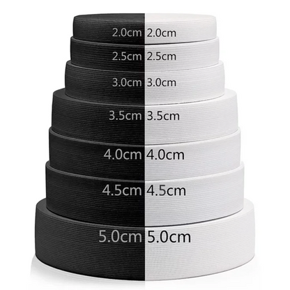 مغيط ( مطاط ) بالكيلو  Elastic tape in black and white