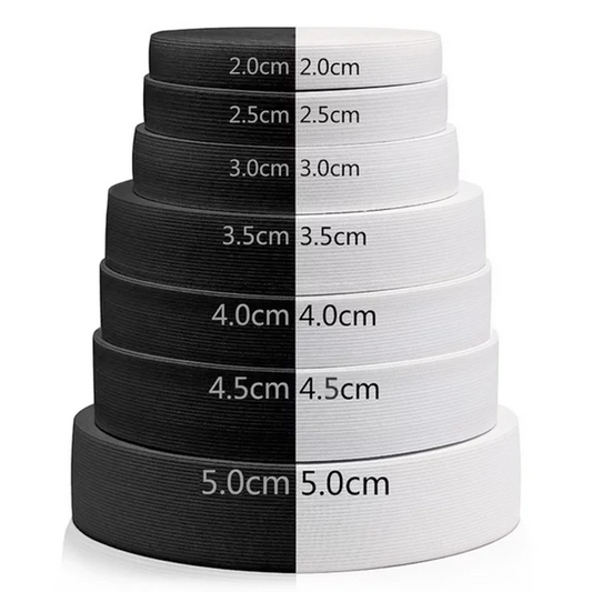 مغيط ( مطاط ) بالكيلو  Elastic tape in black and white