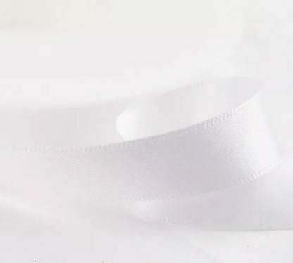 رول شبر ستان عرض 15 ملم طول الرول ( 100 يارد )   Satin Ribbon Double Face 15 MM - 100 Yards