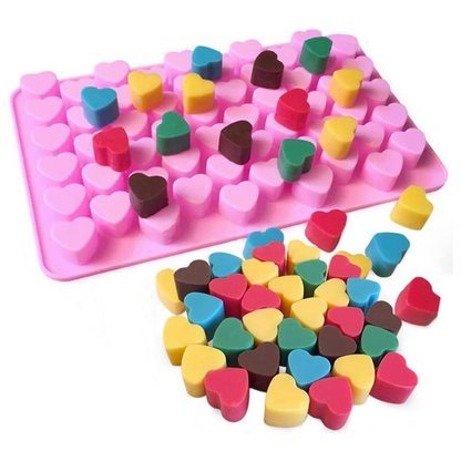 قالب سيليكون قلوب صغيرة Silicone Mini Heart Molds