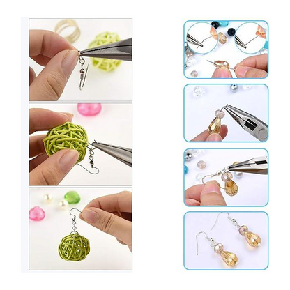 ערכת ממצאי מתכת להכנת תכשיטים