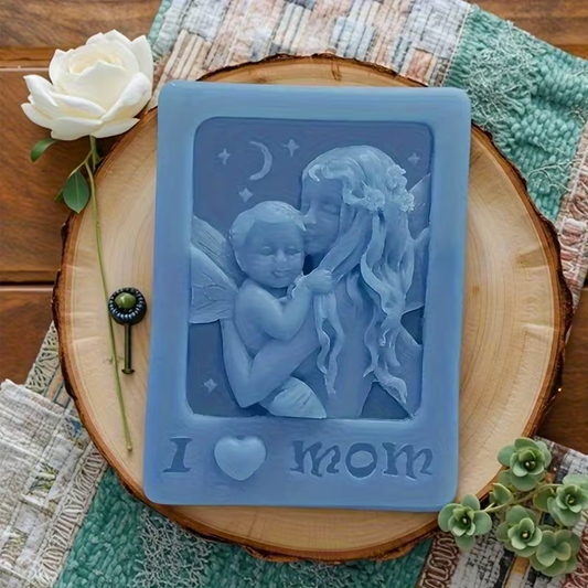 قالب سيليكون احب امي - عيد الام