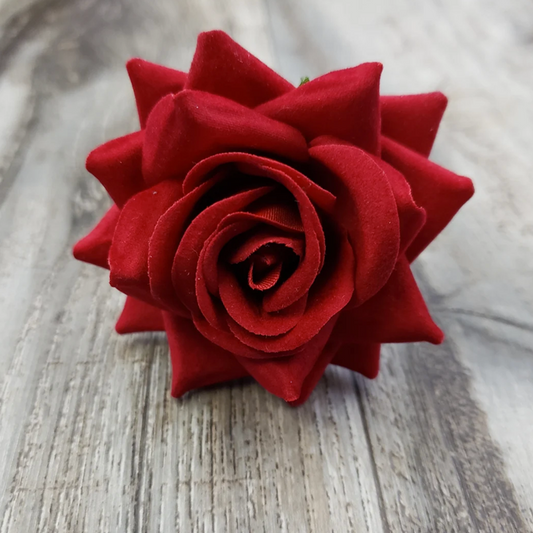 ورد جوري مخمل احمر \50 حبة Red Velvet Rose