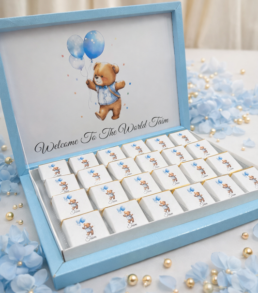 توزيعات (صينة شوكلاته مولود جديد )