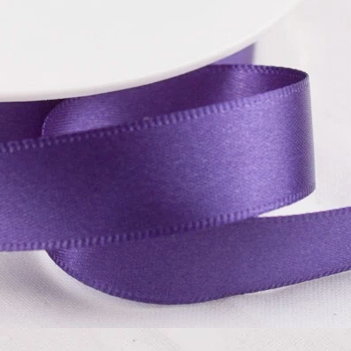 رول شبر ستان عرض 25 ملم طول الرول ( 50 متر)   Satin Ribbon Double Face 25 MM - 50 meters