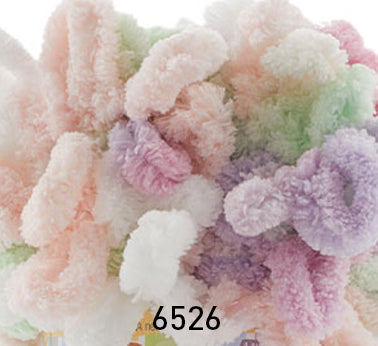 صوف اليز بافي Alize Puffy Yarn 100G