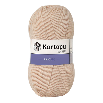 צמר אקסופט - KARTOPU-AK SOFT 100G