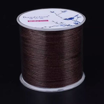 قيطان مسابح رفيع 100 متر Bracelet Necklace Jewelry Making Thread String