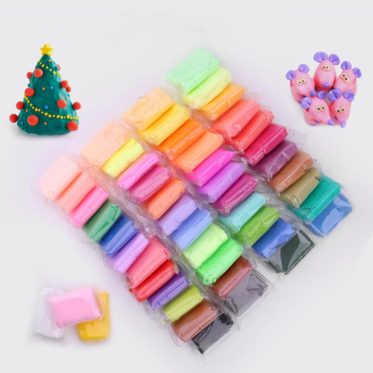 ملتينة رمليه ( فوم ) Light Clay Air Dry Clay Multi-color