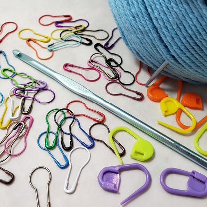 دبوس علامات للصوف Safety Pins Quick Locking Stitch Markers