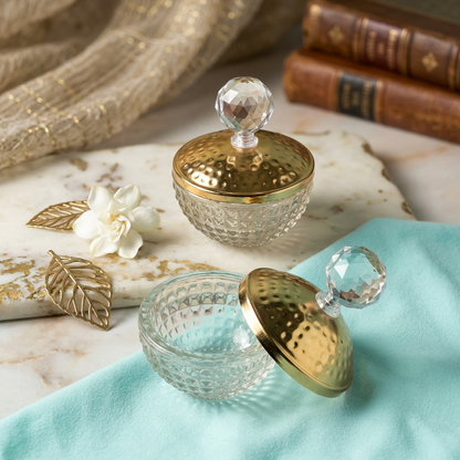 سكرية زجاج للتوزيعات sugar bowl Glass Candy Jar