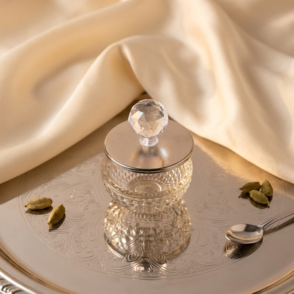 سكرية زجاج للتوزيعات sugar bowl Glass Candy Jar