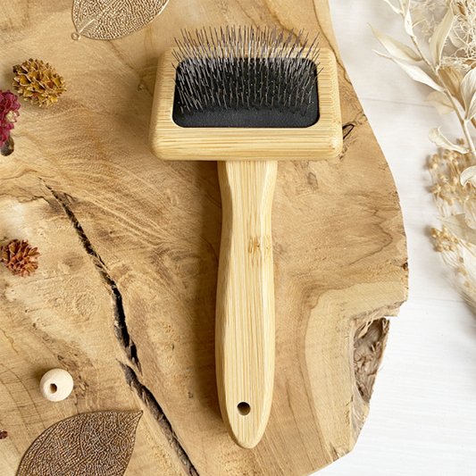 مشط مكرميه يد خشب Combing Brush / Wooden Comb For Macrame