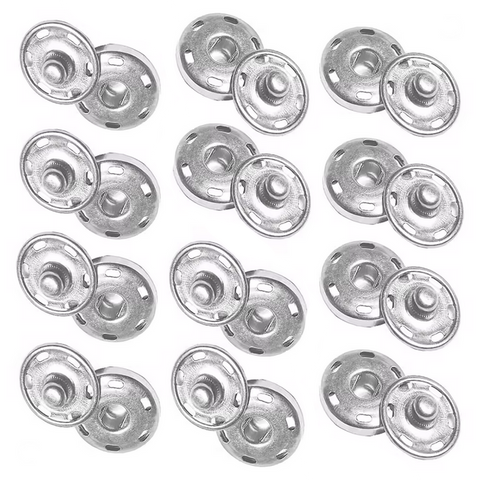 silver - فضي / (30 MMm) / 12 كباسة