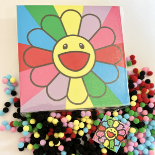 Bon Bon 20/20 DIY Pom-Pom Painting Kit for Kids