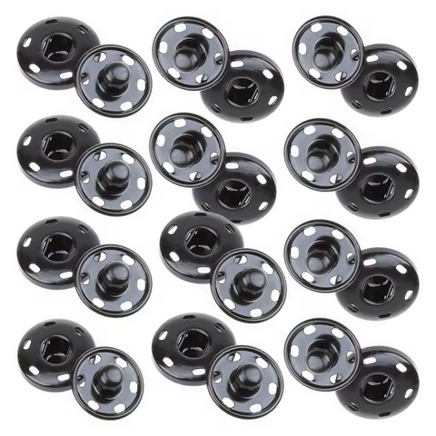 black - اسود / (30 MMm) / 12 كباسة