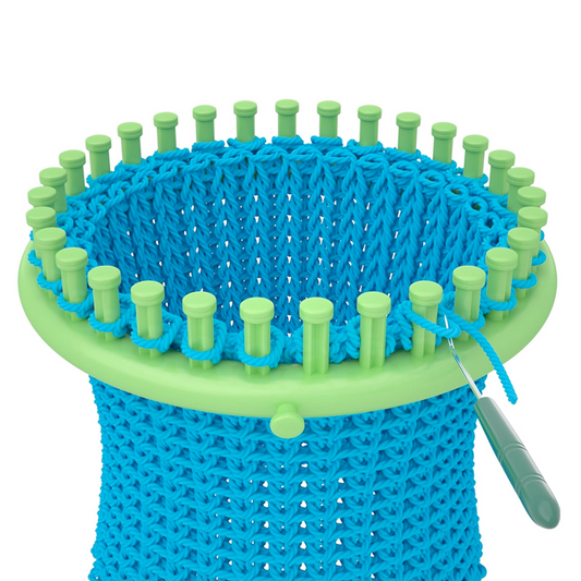 طقم نول دائري لاشغال الصوف Round Knitting Weave with Hook Needle