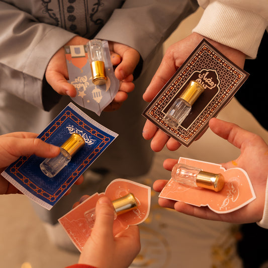 زينة رمضان ( كرت عطر المسك )