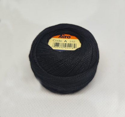 Airo High-End Lace Thread, 10g Cotton Embroidery Thread