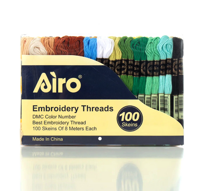 خيوط شلايل تطريز ايرو Airo Cross Stitch Threads