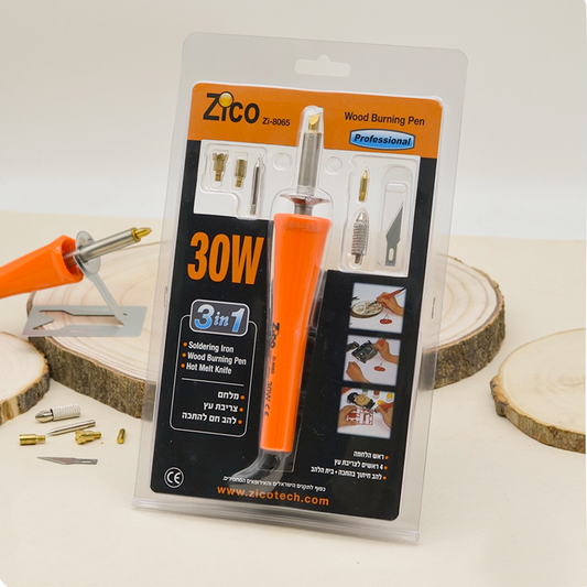 فرد حرق كاوي اصلي Wood Pyrography Tool Set Wood Burning Kit