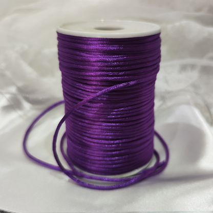 قيطان ستان 100 متر Satin Nylon Trim Silk Cord