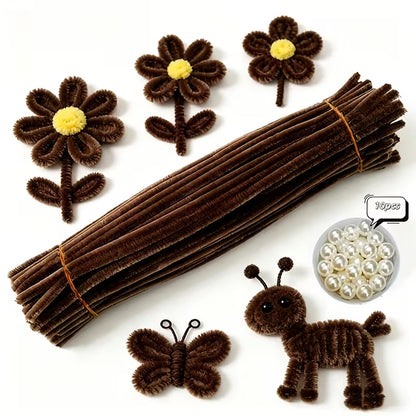 (Fuzzy Wires) Pipe Cleaners for Arts & Crafts