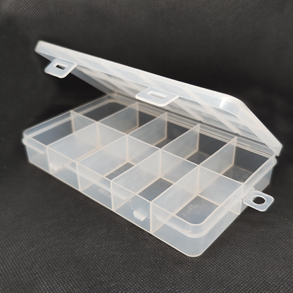 علب خرز فارغة Plastic Grid Box Storage Organizer