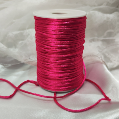 قيطان ستان 100 متر Satin Nylon Trim Silk Cord
