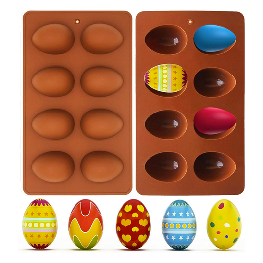 قالب سيليكون 8 بيضات Egg Silicone Mold 8-Cavity