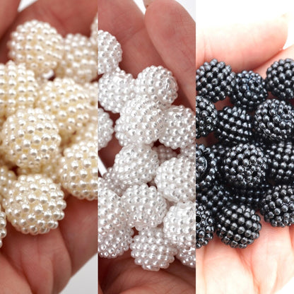 Pearl Berry Beads 14mm (Sugar Sprinkled)