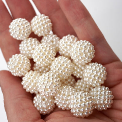 Pearl Berry Beads 14mm (Sugar Sprinkled)
