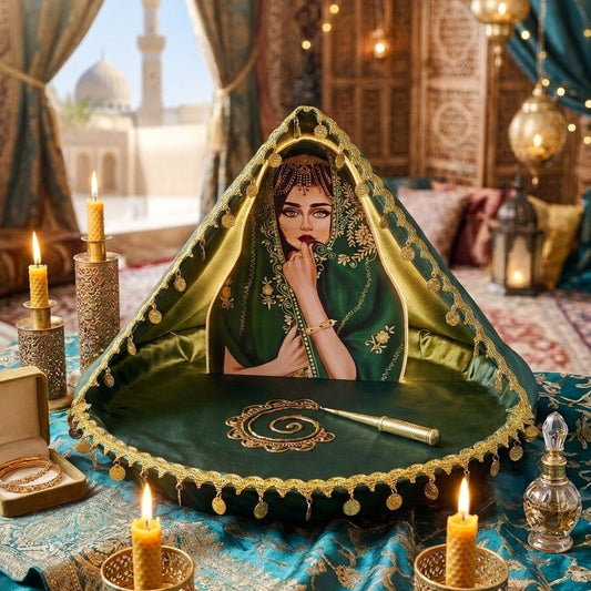 صينية العروس تراث مع ليرات