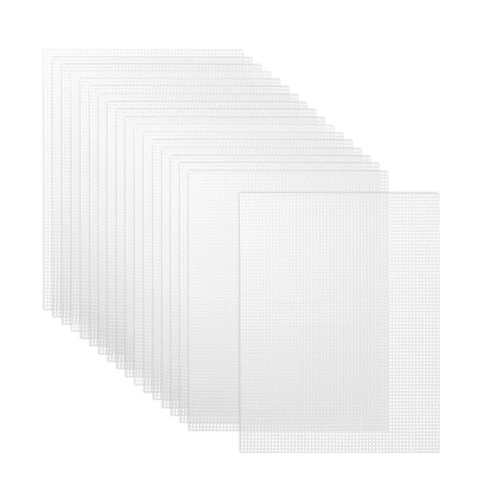 شبك رافيا بلاستيك قطع Plastic Mesh Canvas Fabric