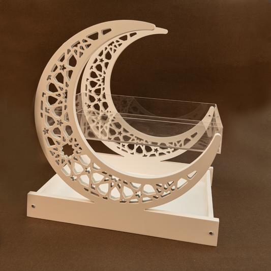 زينة رمضان ( مضيفة هلال رمضان طبقتين )