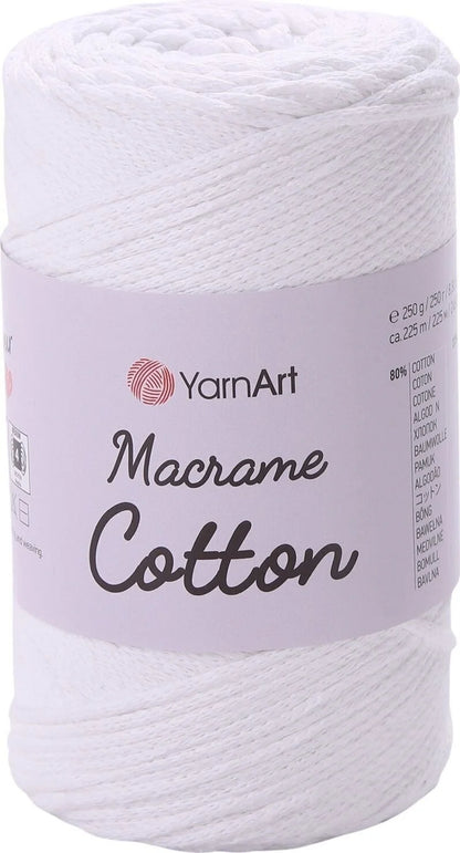 خيط مكرمية قطن YarnArt Macrame Cotton