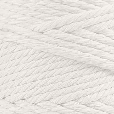 خيوط مكرميه ريشه - قطن  Natural Macrame - Braided Cord 250G