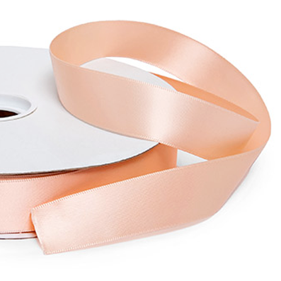 رول شبر ستان عرض 15 ملم طول الرول (50 و100 متر)   Satin Ribbon Double Face 15 mm