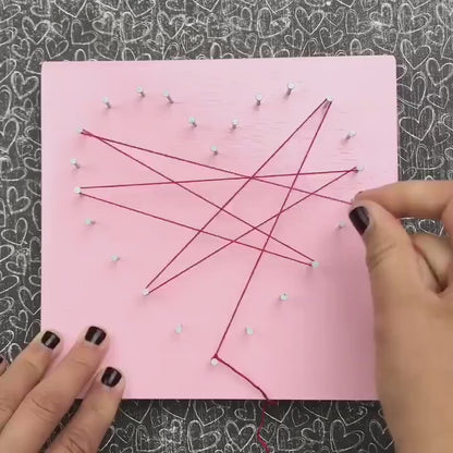 نول مسامير حجم 15\20 String Art Kit